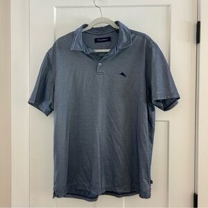 Tommy Bahama On Par Spectator Polo Blue Size XL‎